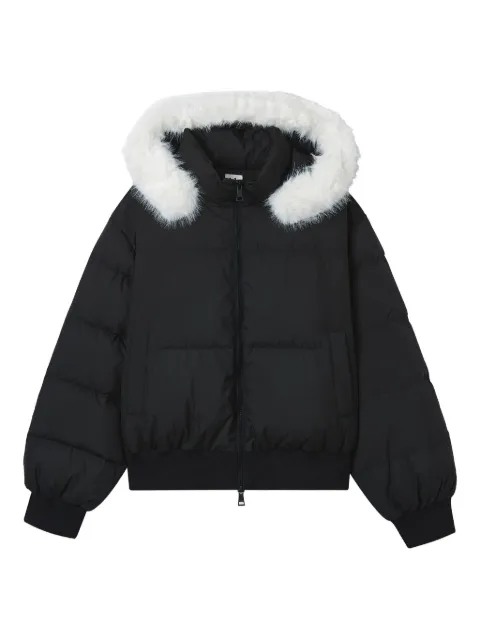 b+ab hooded puffer jacket Black 5F135AI