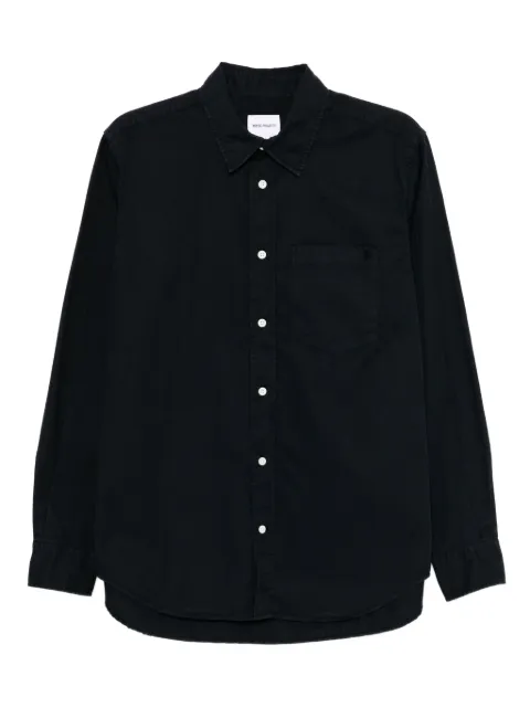Norse Projects Algot shirt Blue 0834