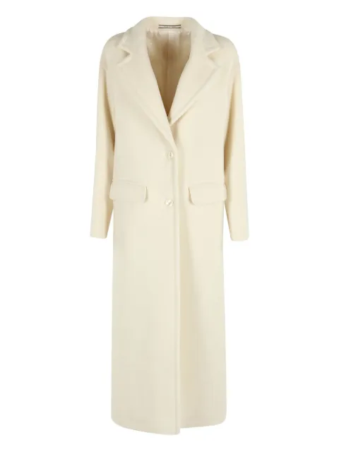 Tagliatore Carine flap-pocket coat Neutrals CARINEE30007