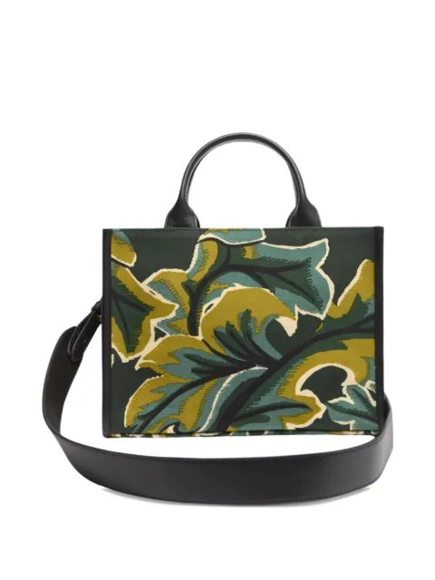 Inoui Editions floral tote bag Green MA22CL20