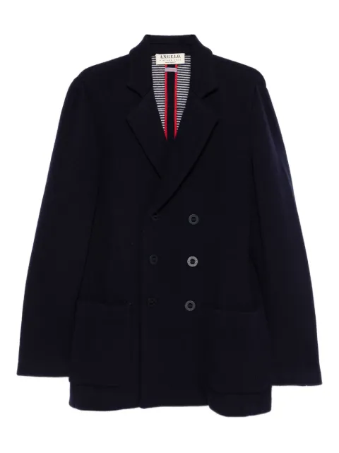 A.N.G.E.L.O. Vintage Cult 2000s wool double-breasted blazer Blue AN480HI