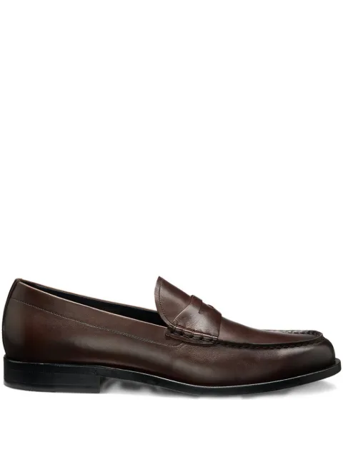 BOSS penny leather loafers Brown 50548278