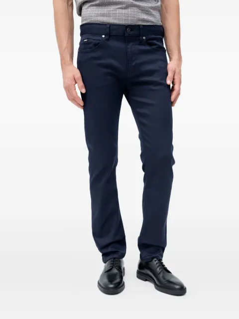 BOSS Delaware logo-patch jeans Blue 50550942