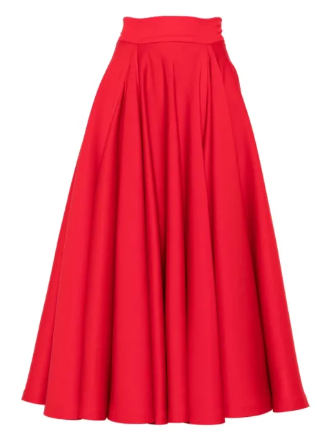 M.Marquise Ingrid midi skirt Red INGRIDRED