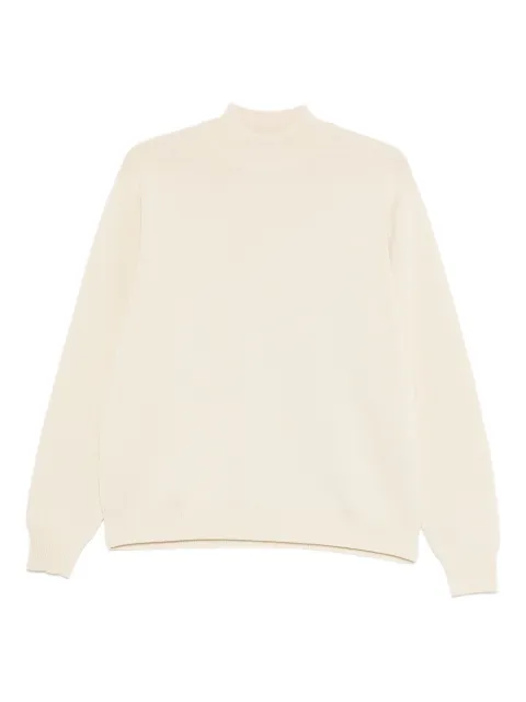 Carrer crew-neck sweater Neutrals MILOMOCKNECKBEIGE