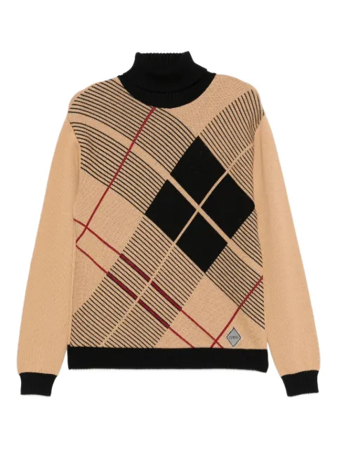 Gianfranco Ferré Pre-Owned 1990s patterned sweater Neutrals GF250HH