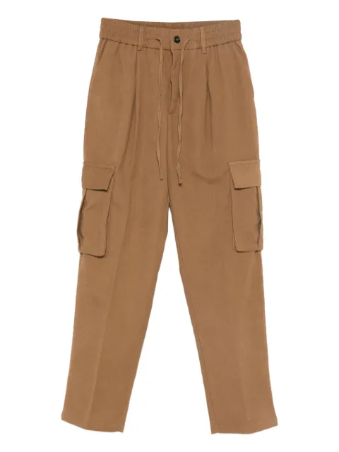 IMPERIAL drawstring-waist cargo trousers Neutrals P851930593