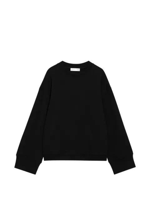 The Frankie Shop Talia crew-neck sweatshirt Black SWFS04462