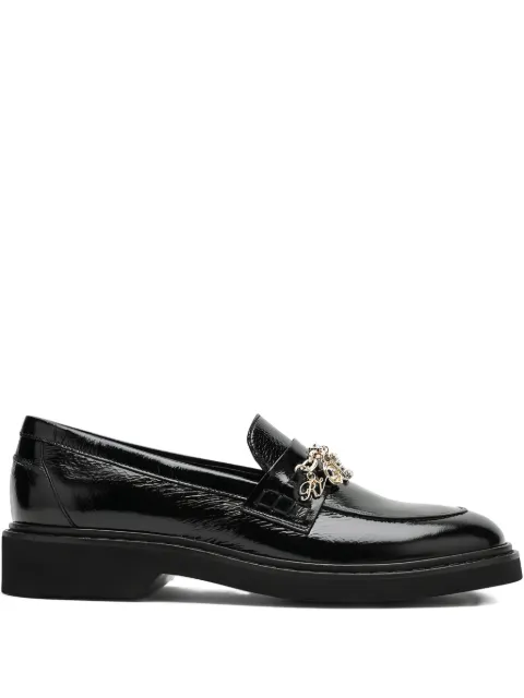 Roger Vivier Viv' rangers chain-embellished loafers Black RVW54843600TM6