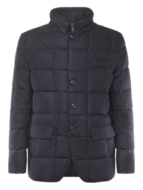 Fay button quilted jacket Blue NAM45510210WGZ