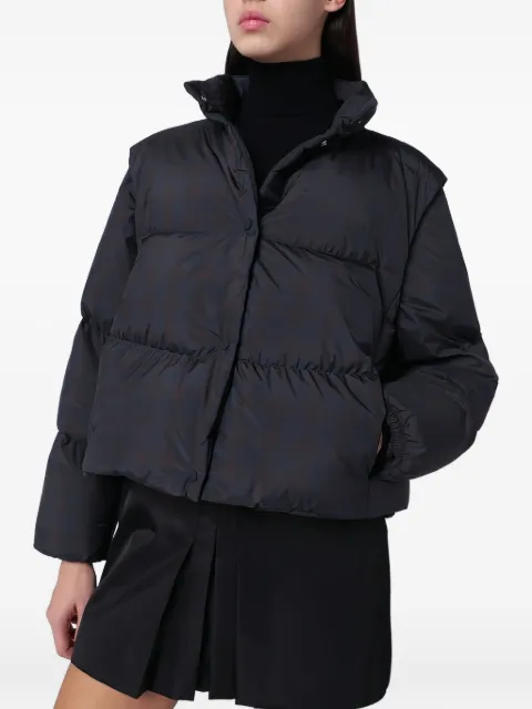 Herno high-collar puffer jacket Blue PI00387DL