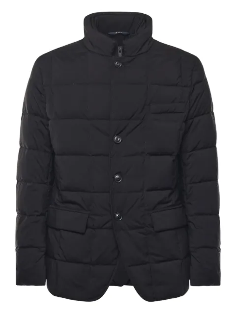 Fay quilted zipped jacket Black NAM45510210XLN