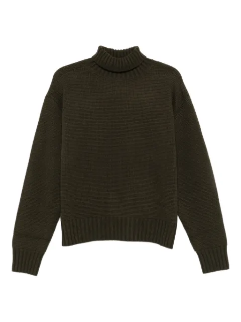 TAIGA TAKAHASHI roll-neck sweater Green TTAW25527