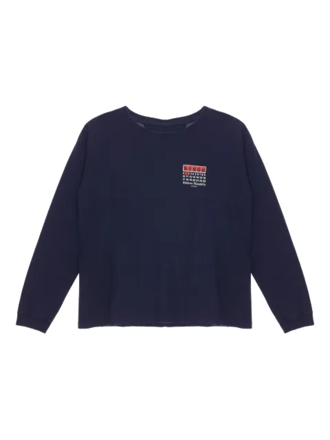 Maison Margiela Bingo long-sleeve T-shirt Blue S51GC0538S24567