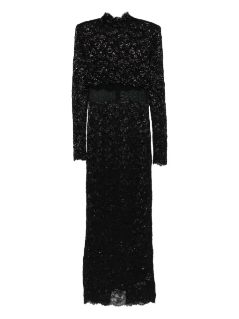 A.N.G.E.L.O. Vintage Cult 2000s lace maxi dress Black AN540HB
