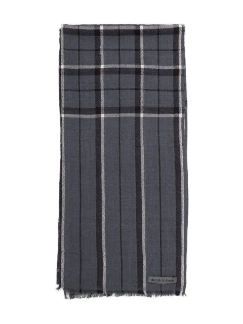 Denis Colomb plaid kita scarf Grey KITAPLAIDSTOLE