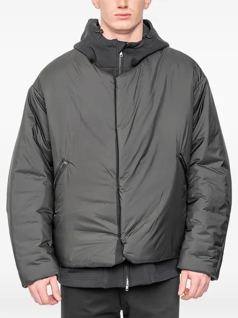 Joe Chia Sokka padded hooded jacket Grey SOKKAPADDEDHOODEDJACKET