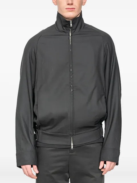 Joe Chia zip Bane wool jacket Black BANEWOOLTRACKSUIT