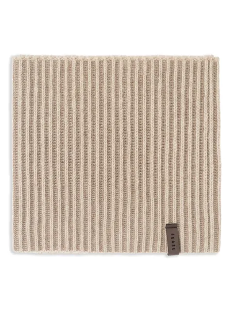 Sease ribbed scarf Neutrals AT030XG027