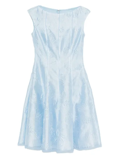 Talbot Runhof floral-pattern dress Blue OS012424NO40