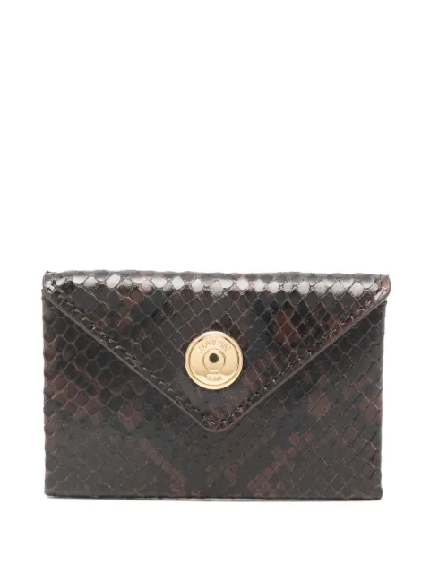 Jacquemus snakeskin-effect wallet Brown SLW00202AC05A01