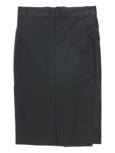 Maison Margiela pocket pencil midi skirt Grey S51ME0047M35539