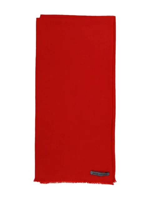 Denis Colomb Kasumi fringed scarf Red KASUMISTOLE