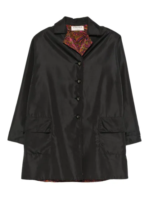 A.N.G.E.L.O. Vintage Cult 1980s single-breasted coat Black AN350HA