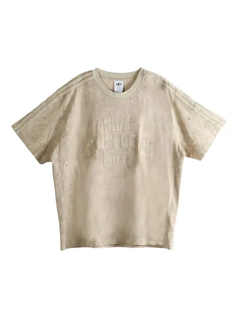 adidas x Song for the Mute oversized logo T-shirt Neutrals KC2753