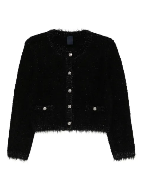 Juun.J logo-button cardigan Black JW595AW01