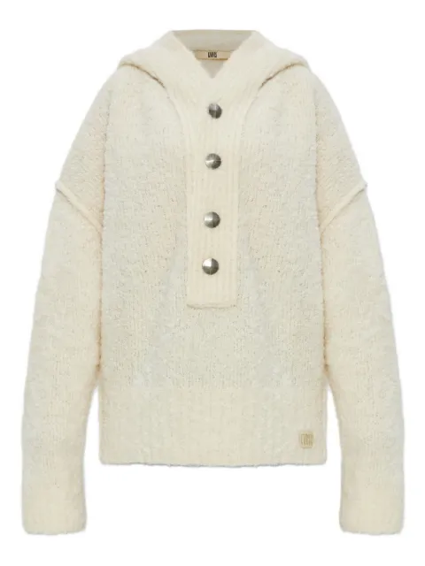 KNWLS Mandi hoodie White AW25MANDJ