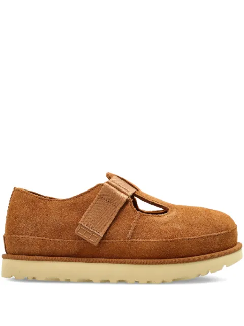 UGG Goldenstar Mary Jane strap detail loafers Brown 1171506