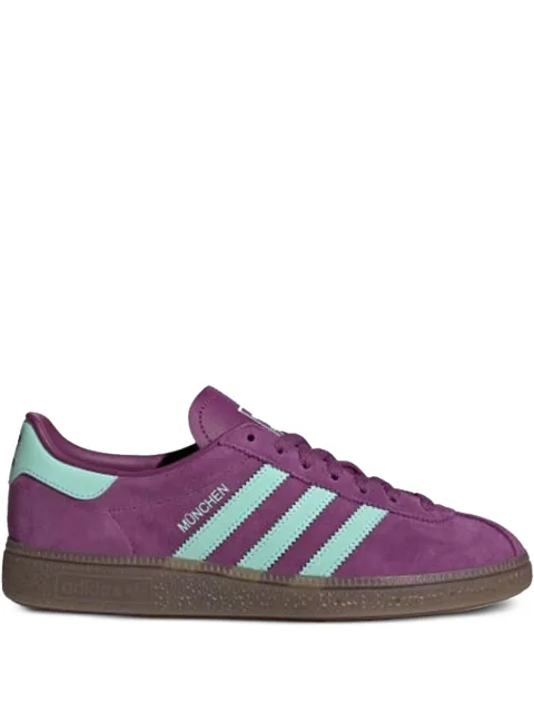 adidas Muenchen leather sneakers Purple JS3995VIOLET