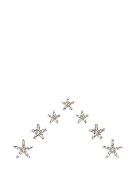 Jennifer Behr crystal star vespera hair magnets Silver 50IQ80CRYSTAL