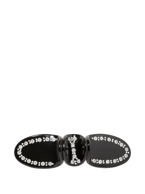 Jennifer Behr Gladys crystal barrette Black 70GB6BLACKCRYSTAL
