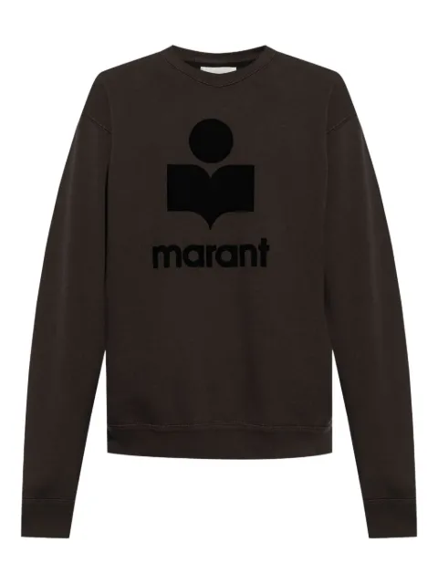 MARANT Mikoy logo crew-neck sweatshirt Black SW0029HAB1M18H
