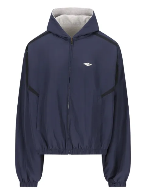 Balenciaga reversible hooded jacket Blue 856361TPQ38