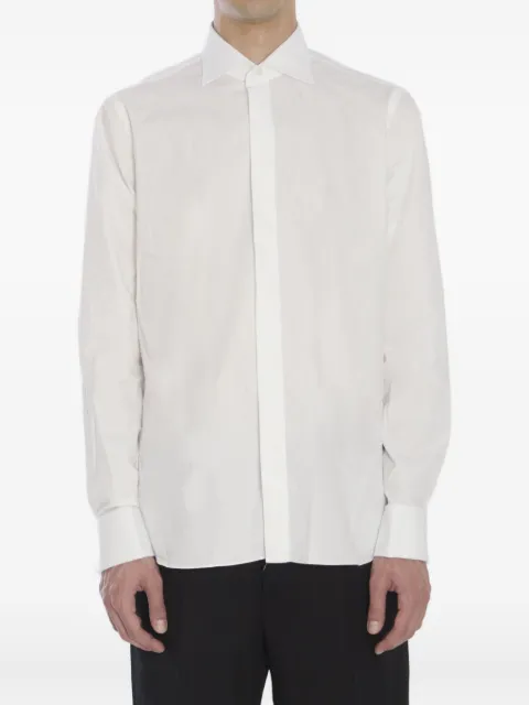 BORRIELLO NAPOLI Marechiaro french-collar shirt White 14011MARECHIARO