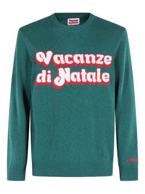MC2 Saint Barth Heron crew-neck sweater Green HERON097