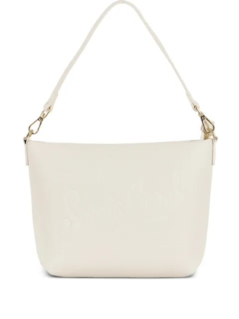 MC2 Saint Barth Aline grain-leather shoulder bag Neutrals ALINEBAG097