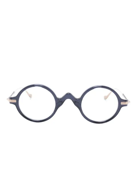 Matsuda round-frame glasses Blue THELIFESAVER