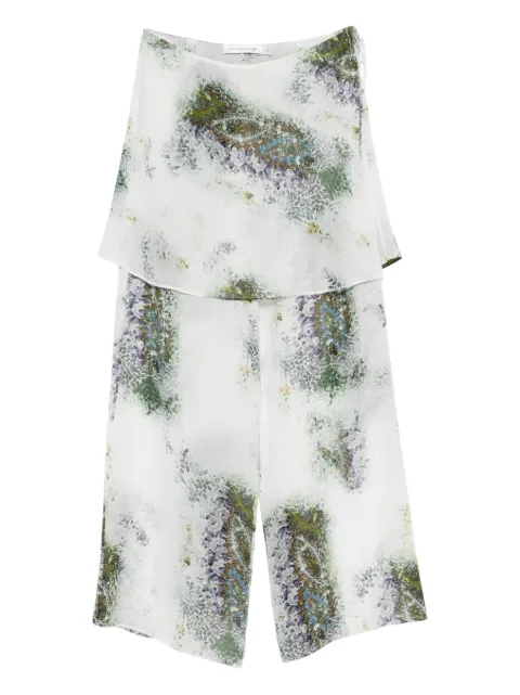 Christopher Esber absence-print trousers White 25045384