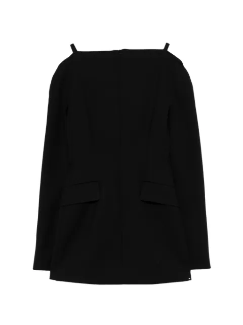 Sportmax Cady fitted mini dress Black 2612221021600