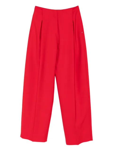 Sportmax pleated-front trousers Red 2612131031600