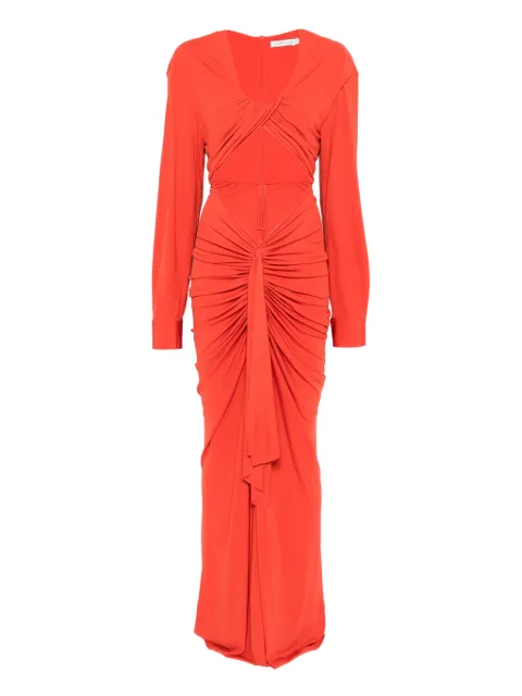 Christopher Esber Vivenda maxi dress Orange 24023109