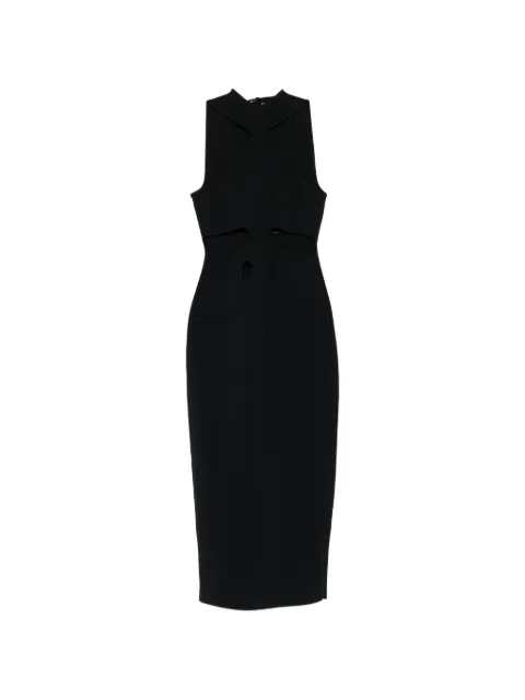 Cult Gaia midi Baylee cut-out dress Black DR34225YV2418