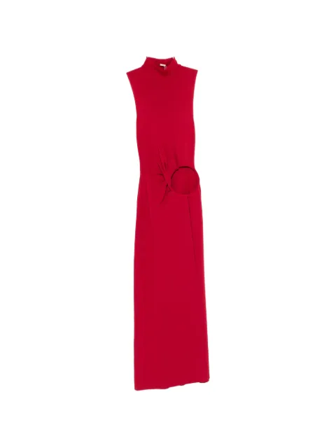 Cult Gaia midi Amana cut-out dress Red DR32605YN2051