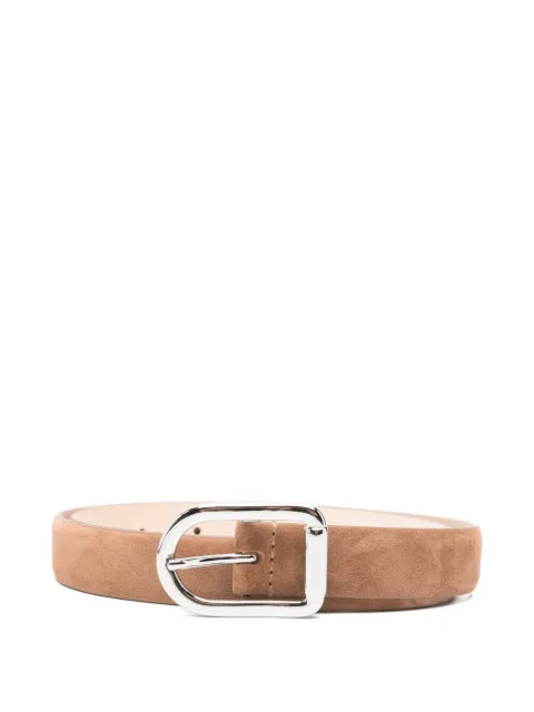 Déhanche Mija buckle belt Brown MIJASUEDESILVER