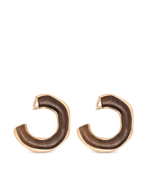 Cult Gaia Madeira earrings Brown ER31235WD3529