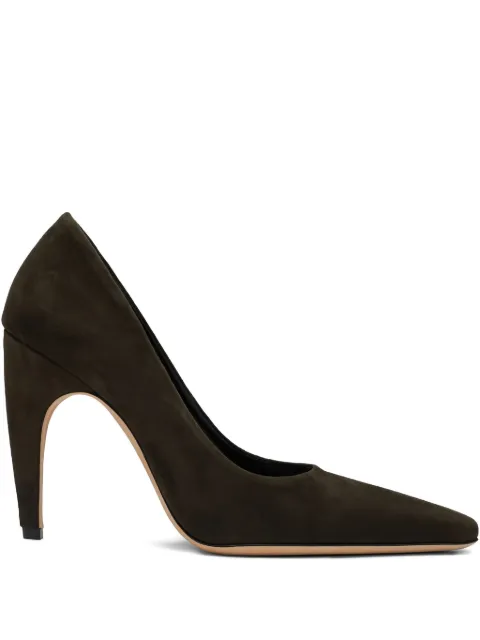 Jude Fame pointed pumps Green FW25HC005